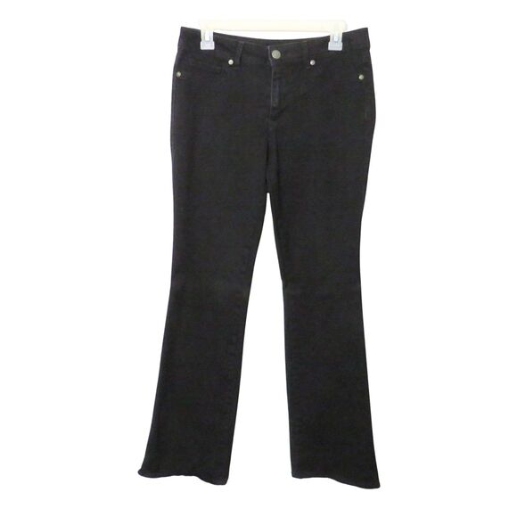 Roz Ali Black Jeans Boot Cut Womens Sz 8 Business Wear, Casual Pants - Picture 1 of 9